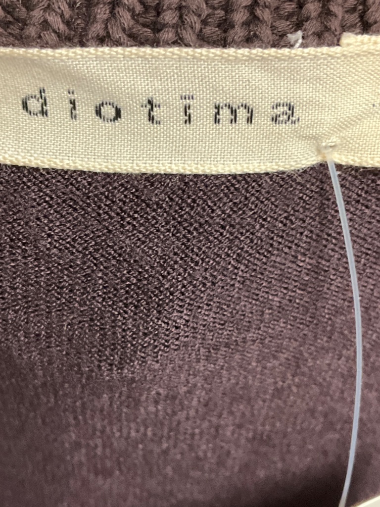 Diotima Brown Nightshade Emin Embellished Midi Dress — image 5 of 8